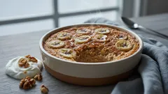 Kaurapuuro banaanilla ja kanelilla, joka on oikeasti maukkaampaa kuin tavallinen puuro
